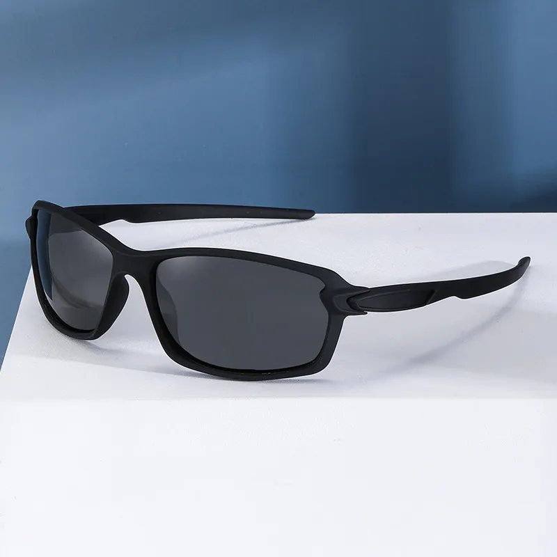 Unisex Polarized Windproof Sports Sunglasses – UV400 Mirrored Driving Glasses, Outdoor Active Shades for Men and Women